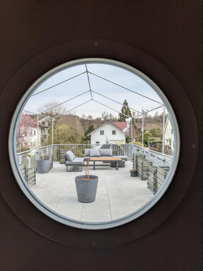 Haus Zur Aach Tinyhouse Villa Uhldingen-Mühlhofen Kültér fotó